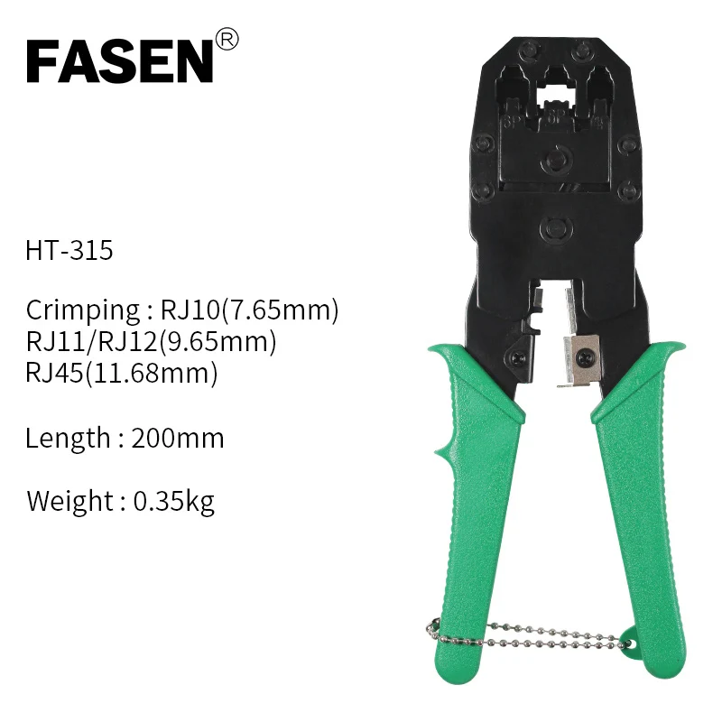 

RJ45 RJ11 RJ12 Cat 5/5e Network LAN Cable Crimping Pliers Hand Tool For 4P 6P 8P