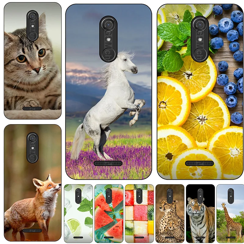 

For Coque Wiko View Cases 5.7 inch Painting Patterned Silicone Fitted Case Shells For Wiko View Cover Housing Hoods Bags