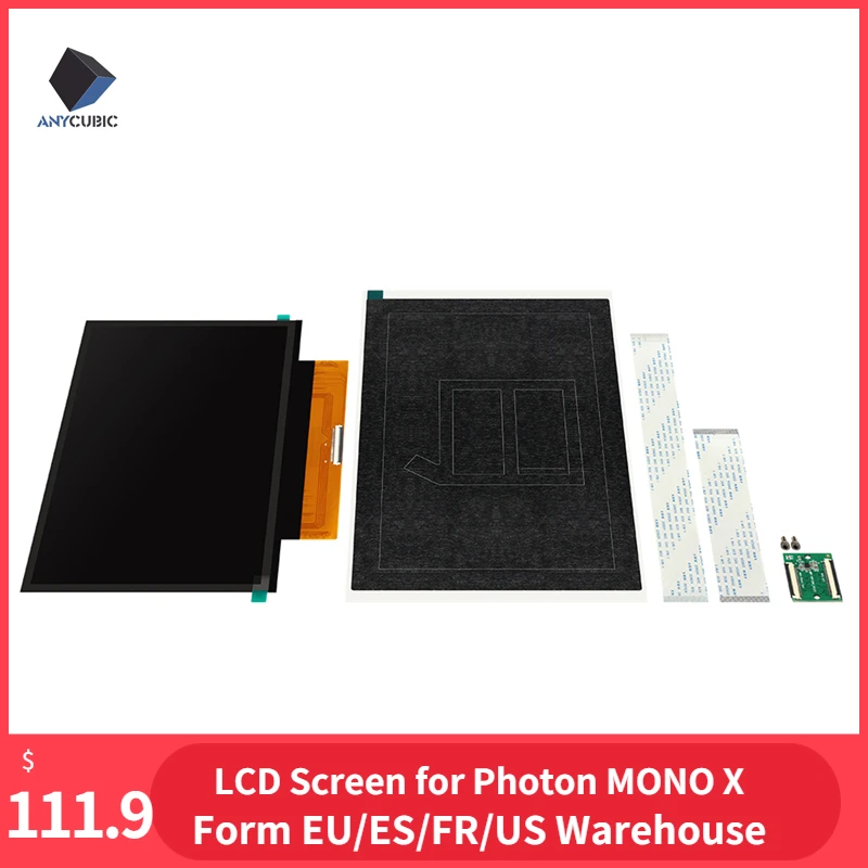print head in printer ANYCUBIC Photon Mono X/Photon Mono SE/Photon Mono LCD Screen 3D Printer LCD Light Curing Display Screen Module 3d printer parts epson printer head