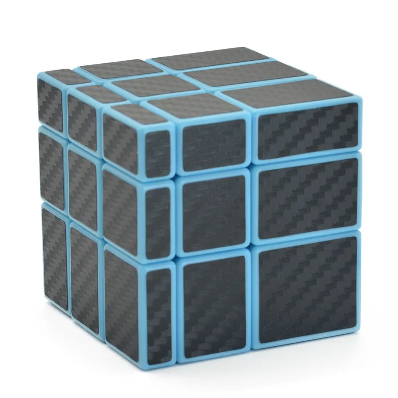 LeFun 3x3x3 углеродного волокна из страз особой формы, набор Magic Cube быстро ультра-гладкой 3x3 Высокое качество Скорость головоломка куб, игрушка для детей, хороший подарок