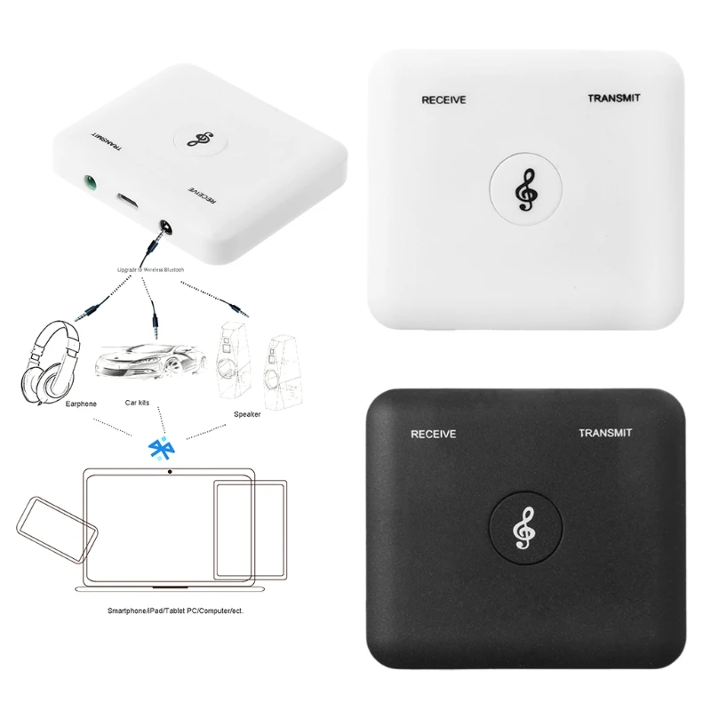 2в1 беспроводной Bluetooth 4,0 передатчик приемник A2DP ПК ТВ стерео аудио адаптер D08A