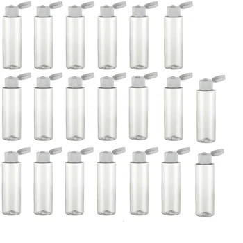 

20pcs/set Plastic Travel Bottles Porable Flip Bottle Container for Shampoo Toiletries Lotion Plastic Bottles Alcohol Container