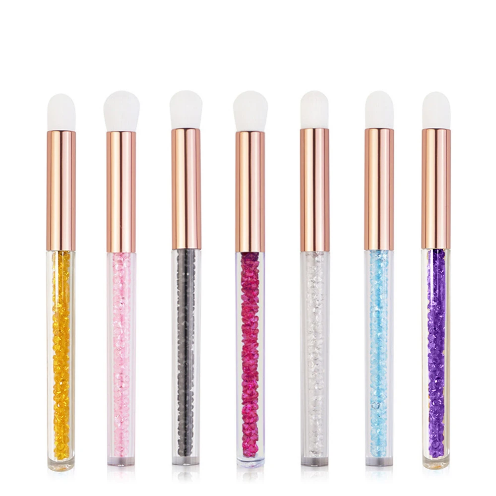 Crystal Eyelash Cleaning Brush Washing Makeup Lash Extensions Cleaner Skin Care Tools 13.8cm | Красота и здоровье