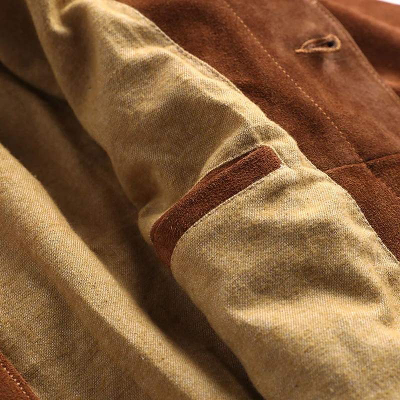 Promotion PC-0003 Read Description! Asian size men's cow leather jacket mens genuine cowhide leather stylish jacket