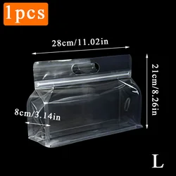 Leakproof Reusable Silicone Food Storage Bags (L)