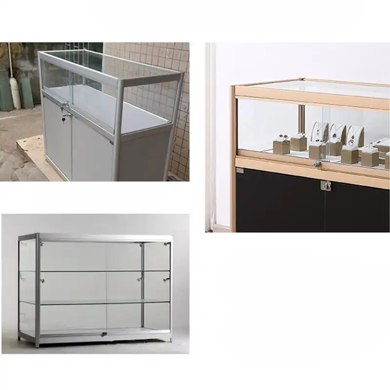 Cabinet Door Lock Key Set Display Showcase Glass Door Lock With