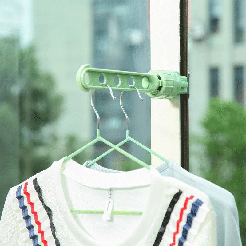 

Balcony window storage hook hanger indoor plastic hanger creative multi-color multi-function adjustable rack