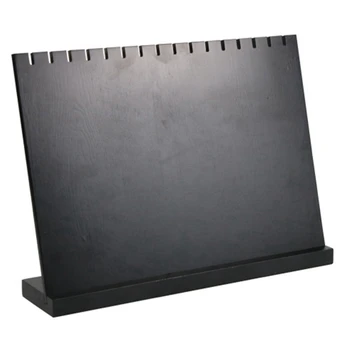 

Imitation Walnut Retro Necklace Display Stand Props Jewelry Display Stand Jewelry Collection Stand