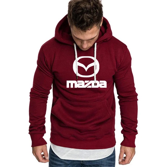 Мужские толстовки с капюшоном для Mazda Car, толстовка с принтом логотипа, весна-осень, модная мужская толстовка в стиле хип-хоп, harajuku, Повседневная Толстовка с капюшоном, флисовый спортивный костюм - Цвет: as picture