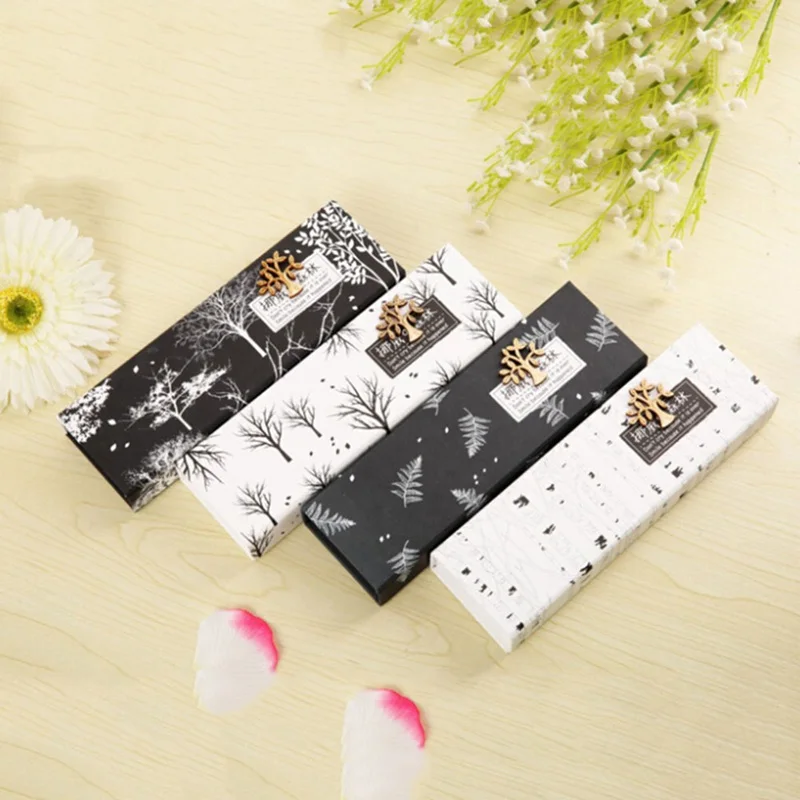 

Tree Print Pencil Case Of Forest School Pencil Case Stationery Pen Case Beautiful Pencil Box Of Paper 20*6.2*2.8cm