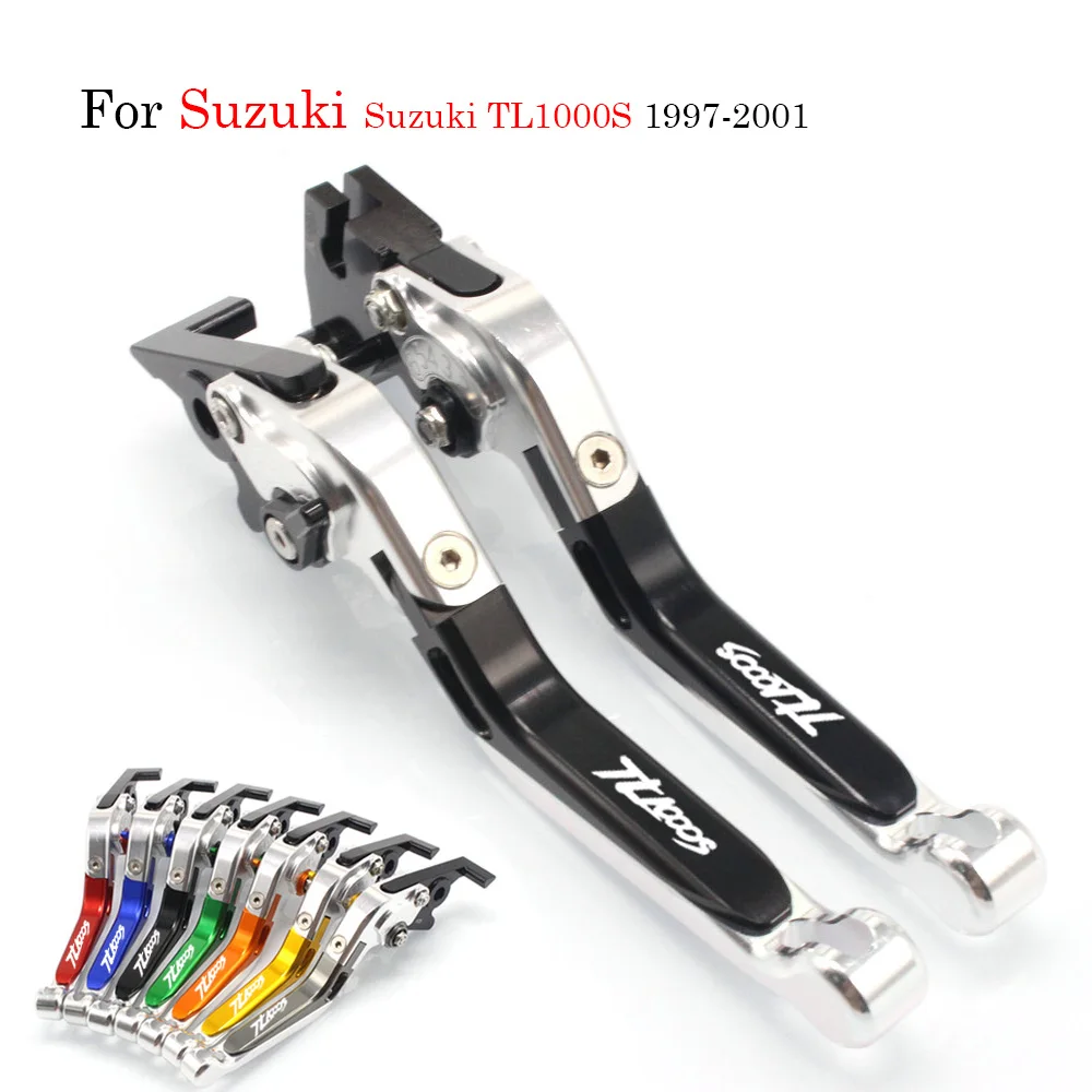 

For Suzuki TL1000S 1997 1998 1999 2000 2001 Motorcycle Accessories Brake Clutch Extendable Handle Levers Folding Lever