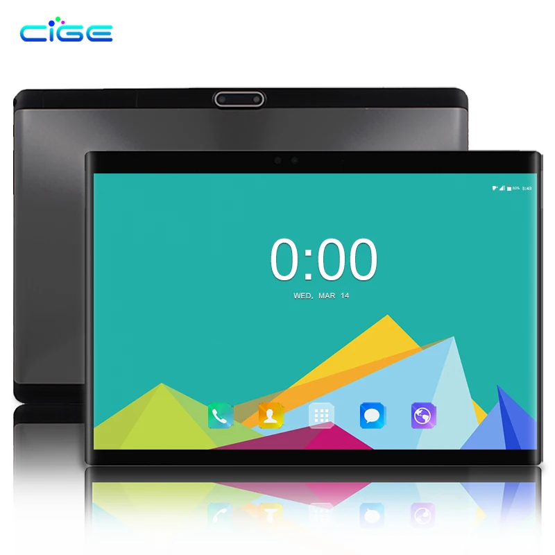 Русский 10,1 дюймов 1920x1200 планшетный ПК Android 9,0 4G Lte две sim-карты телефонные звонки планшеты 6 ГБ ОЗУ 64 Гб ПЗУ 10 ядер WiFi 10