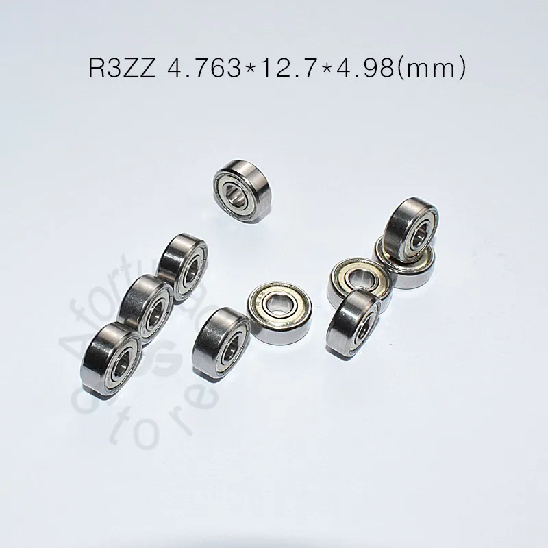 R3ZZ Bearing 10pcs 4.763*12.7*4.98(mm) chrome steel for ball bearings,miniature bearings,mini ball bearing
