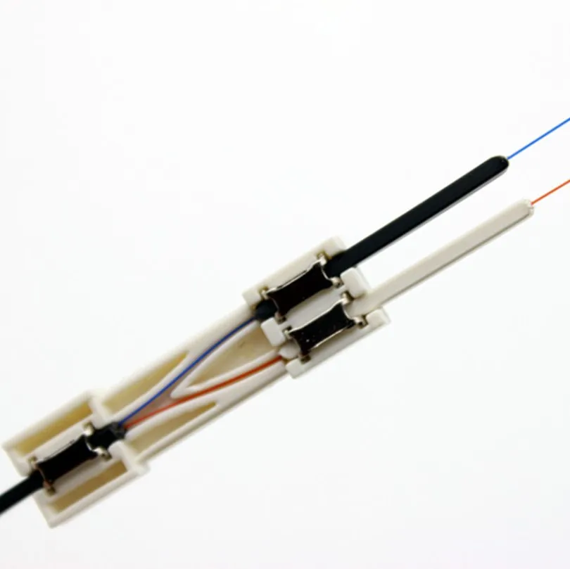 FTTH волоконно-оптический 1 минута 2 разветвитель для 2 оптоволоконных непосредственно подключенных к встроенному быстроразъему Кабельные разветвители