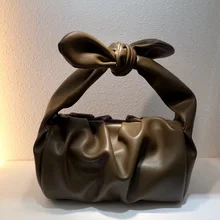 Однотонные сумки через плечо из настоящей кожи с облаками для женщин модная сумка через плечо женские дорожные сумки