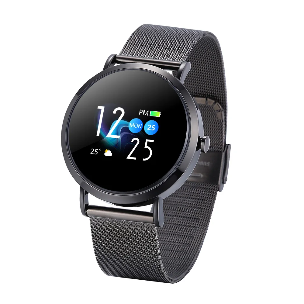 

696 X10 Round Watch Women Smart Watch Heart Rate Blood Pressure Monitor Sport Activity Fitness Tracker Smartwatch Men bracelet