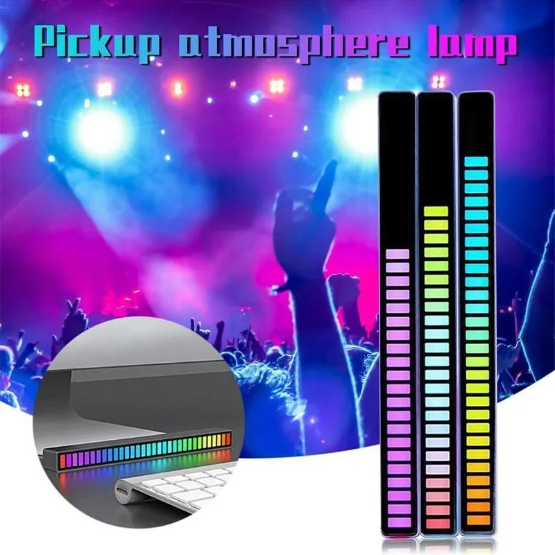Музыкальсветильник световая палочка активируемая голосом 32 бит RGB звуковая