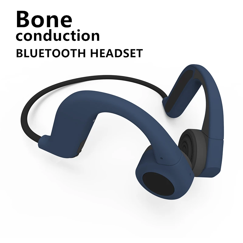 Высококачественная гарнитура с костной проводимостью Беспроводная Bluetooth 5,0 наушники спортивные IPX5 водонепроницаемые ушные крючки для спортивного телефона