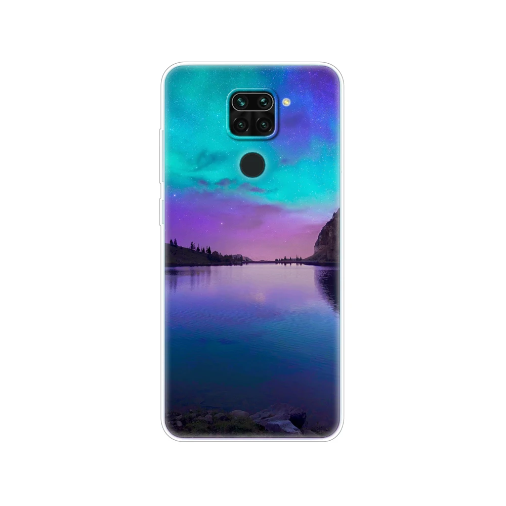 For Xiaomi Redmi Note 9 Case Soft Tpu Phone Back On Redmi Note 9 Pro Silicon Cover Redmi Note9 Pro Note9Pro Bumper Shell Funda 