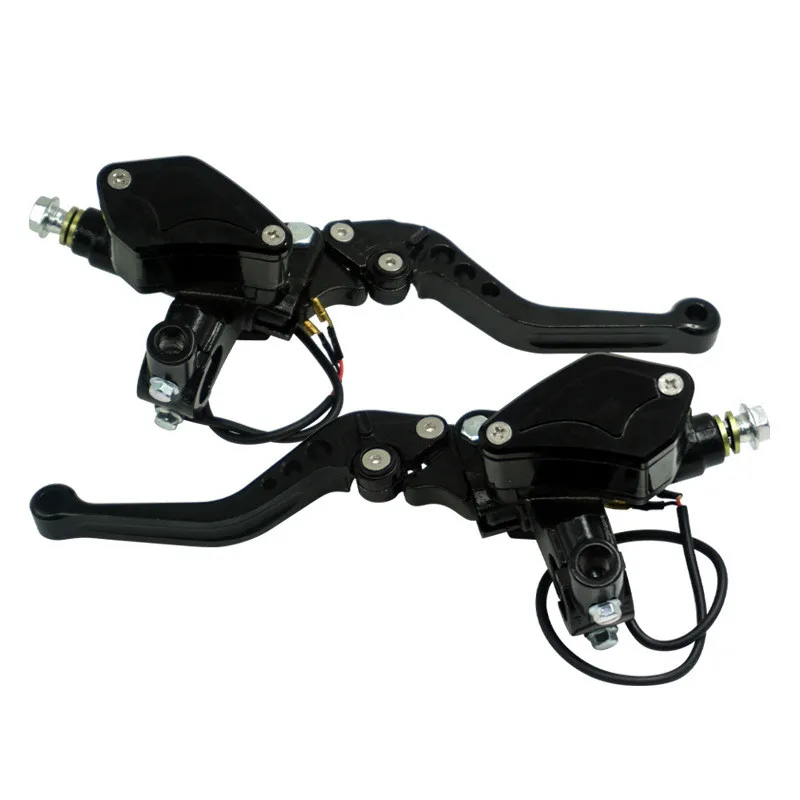 

Universal 22mm aluminium motorcycle accessories brake clutch hydraulic brake pump assembly handlebar pump off road vehicle