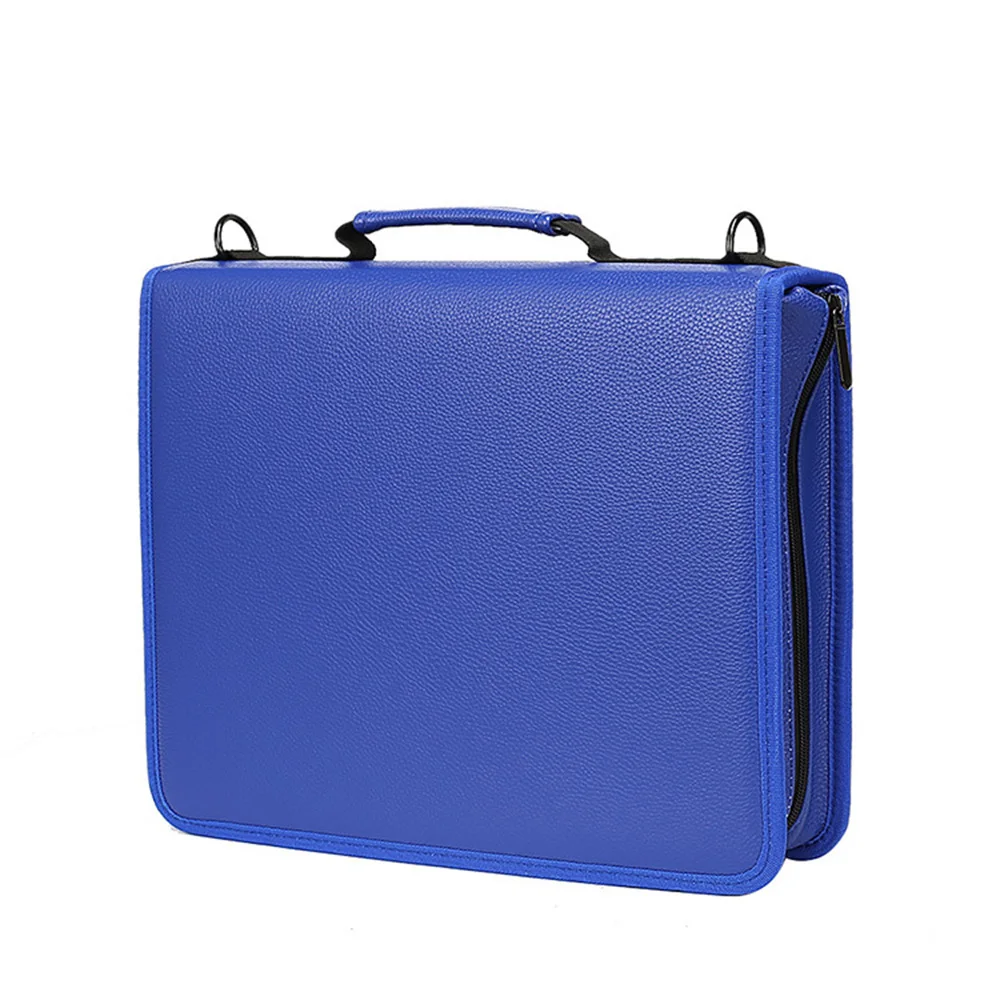 Luxury Pencil Case Professional Penal Big 210 Pencilcase or 140 Ballpoint Pen Box Removable Multi Cartridge Bag Stationery Kit - Цвет: Синий