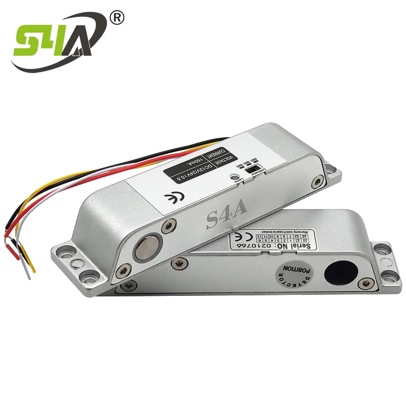 Электрический замок с дверным замком таймером обнаружения состояния двери