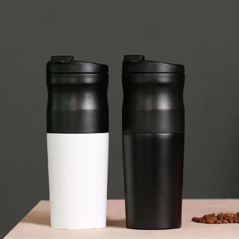 

Coffee Maker Coffee Bean Grinder Machine Rechargeable Electric Wireless Portable Thermos Cup Filter Espresso Stainless Steel Cup