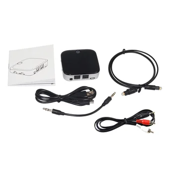 

2 in 1 Bluetooth 4.1 Audio Transmitter Receiver 3.5mm AUX SPDIF Car TV PC Wireless Bluetooth Adapter