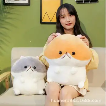 

Cute Hamster Doll Plush Pillow Toy Hamster Pillow Cushion Anime Stuffed & Plush Cartoon Doll New arrive