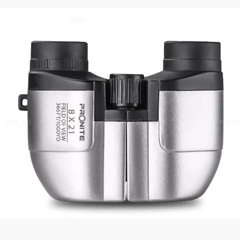 

PRONITE Mini Small Binoculars 8X21 Portable HD High-power Children Telescope