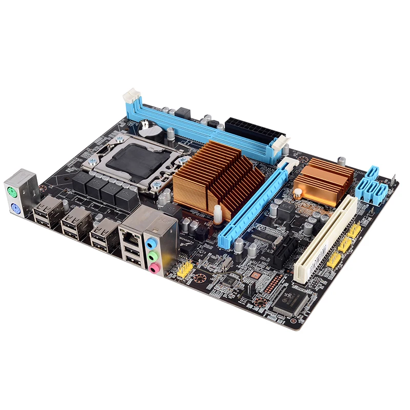 Intel X58 LGA1366 atx материнская плата ddr3 поддержка серверной ECC памяти | Компьютеры и