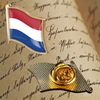 

Euro Metal Souvenir Gift 19 x 21mm Netherland Flag Brooch Lapel Tie/Bag Badge Pin Jewelry