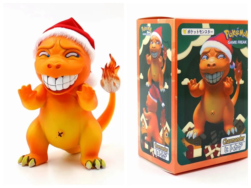 Pet Elf Pokemon Wretched Small Fire Dragon Christmas-Boxed Garage Kit
