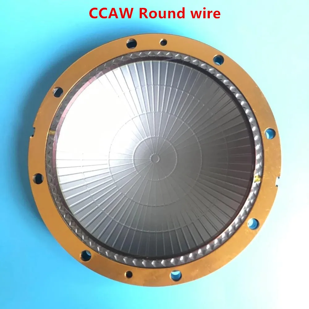 4pcs Aluminium Flat Wire Diaphragm Horn Tweeter DAS K8 K10 8 ND 10-8 ohm JBL 2445 2446 2447 2450 2451 2452H 2446 2447