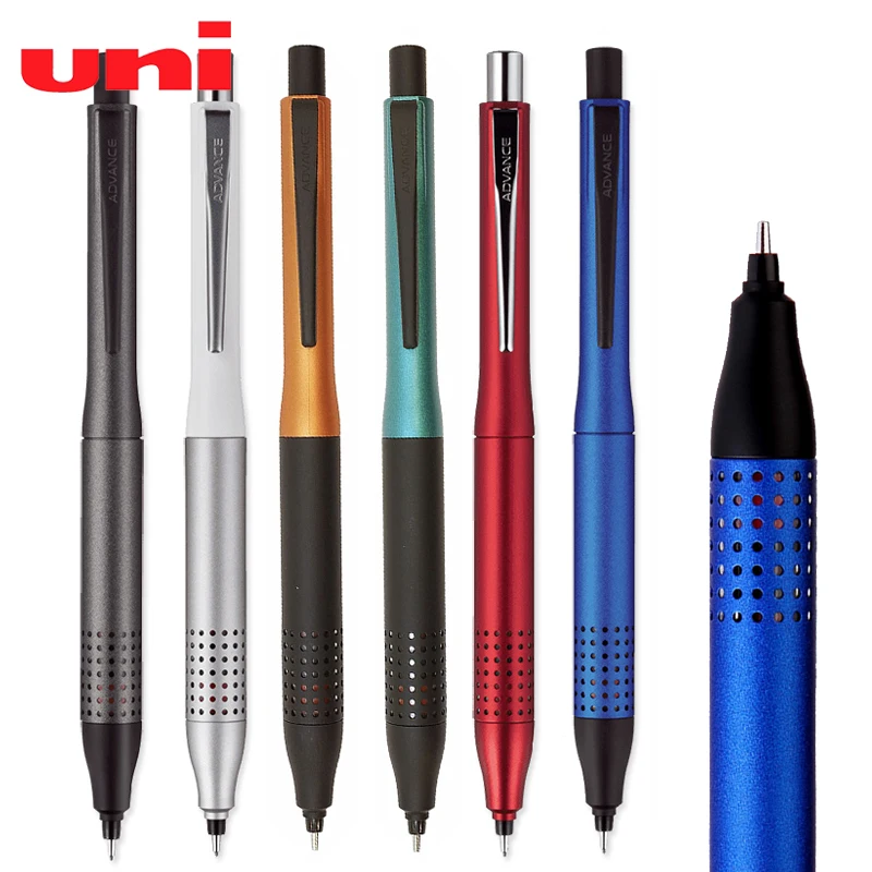1pcs UNI Mechanical Pencil Metal Low Center of Gravity M5-1030 Kuru Toga 0.5mm Double Rotation Speed Write Constant Stationery | Канцтовары
