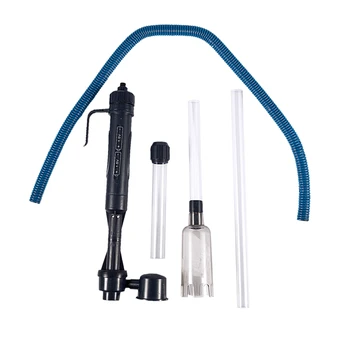 

Hot New Aquarium Gravel Battery Fish Tank Vacuum Cleaner Pump Water Filter