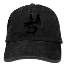 Мужская забавная Джинсовая Шляпа Регулируемая Мужская Повседневная Бейсболка