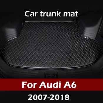 

MIDOON Car trunk mat for Audi A6 wagon 2007 2008 2009 2010 2011 2012 2013 -2018 cargo liner carpet interior accessories cover