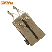 Отличный Элитный бизань открытый охотничий журнал сумка Военная Molle Camo чехол KRISS двойное соединение сумка Клип карман
