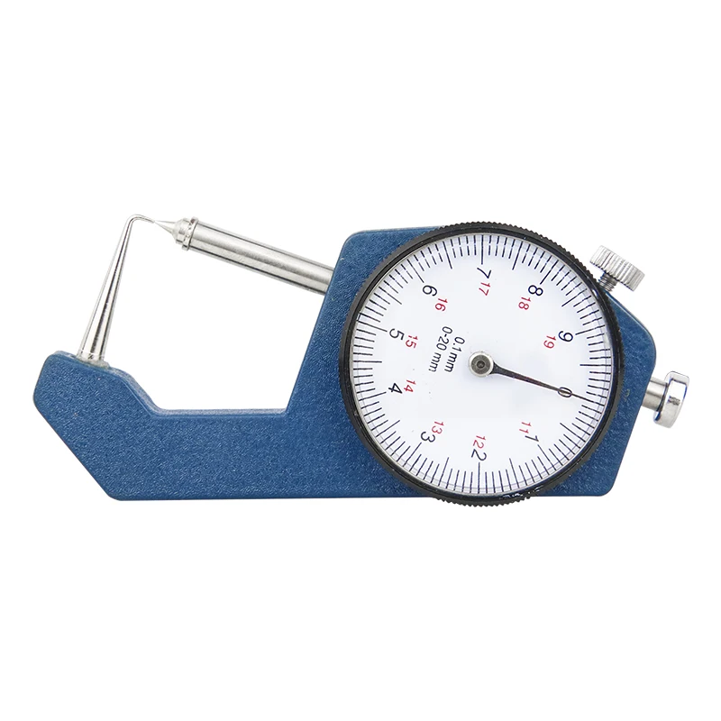 Thickness Gauge Dial Thickness Meter Tester 0-10/0-20mm for Leather Paper Width Measuring Tools
