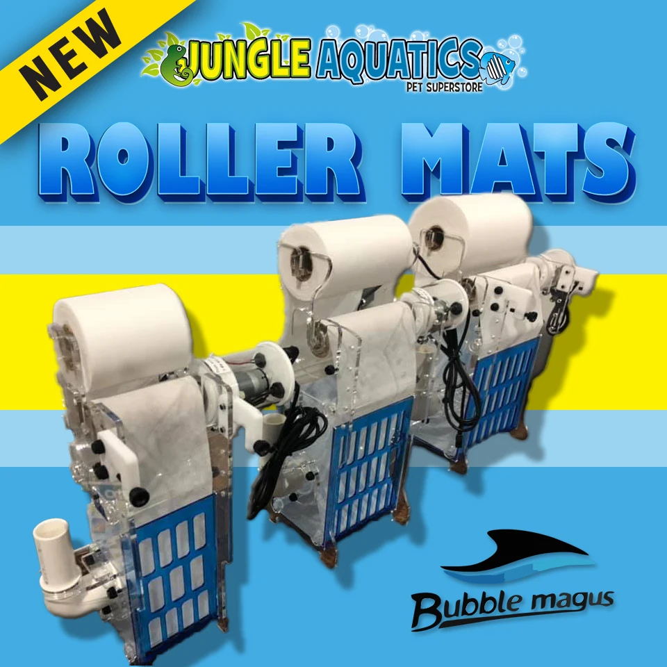 Bubble Magus Automatic Roll Filter Auto Fleece Filter Sump Filter Roller for 600L Aquarium Tank Marine Reef