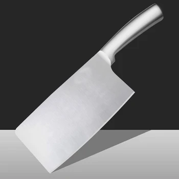 

4Cr13 Stainless Steel Chopping Kitchen Knife Chinese Slicing knife Butcher Knife Seamless Welding Stainless Steel Cleaver Cook T