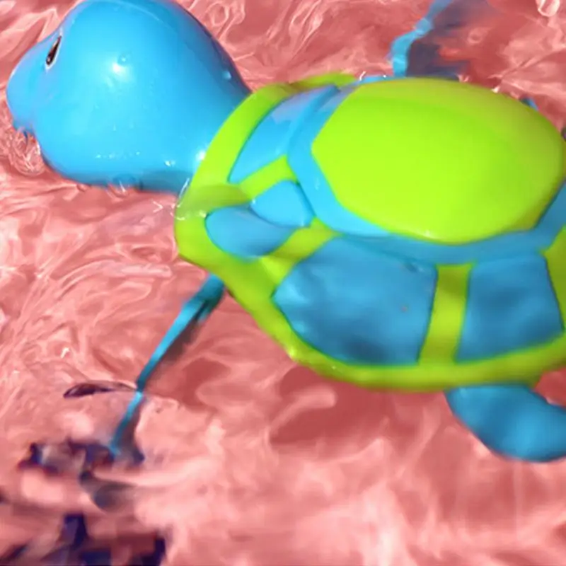 Swimming Turtle Baby Bath Toys Bathing Animal Beach Kids Toys For Children Baby Shower Games Toddler Boy Girl Bath Water Toys