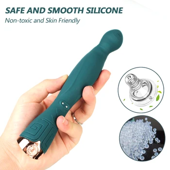 Clit G Spot Massager USB Charging 5 Modes Finger Pull Vagina Stimulate 10 Frequency AV Stick Vibrator Sex Toy for Women 4
