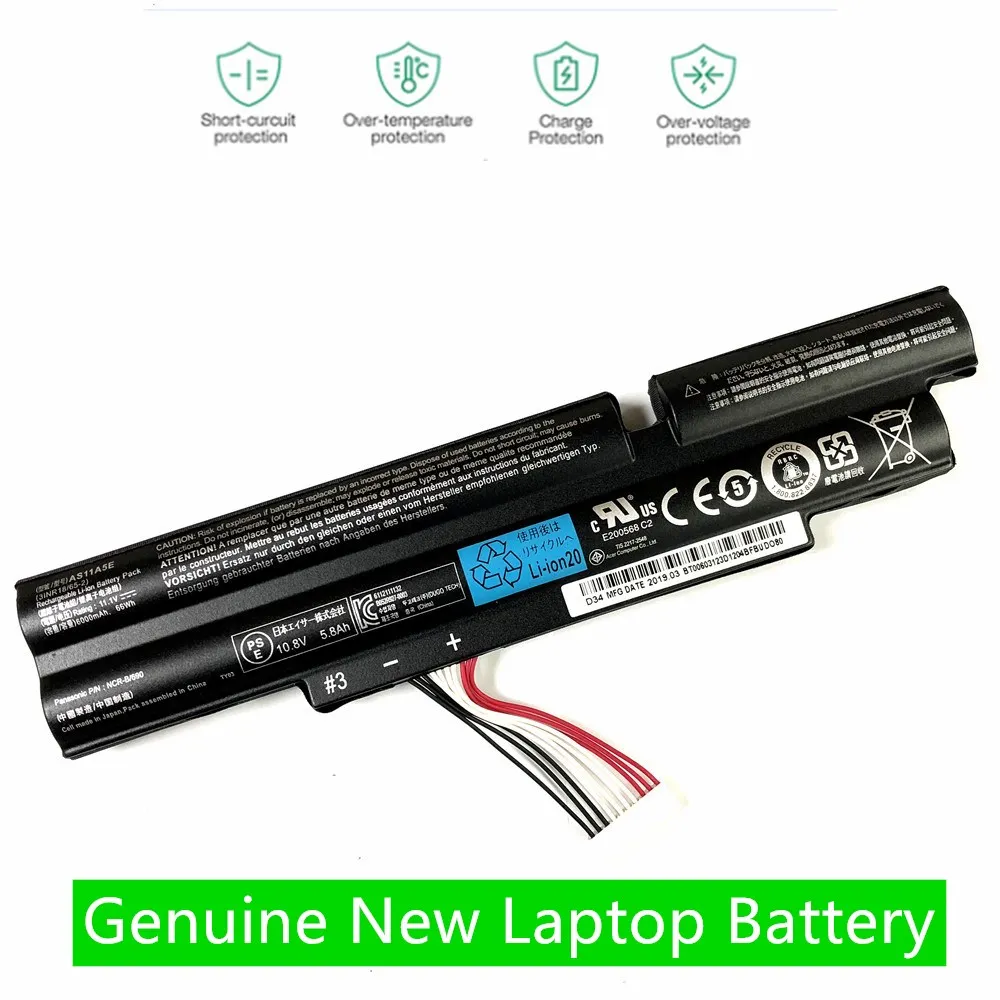 Аккумулятор для ноутбука Acer Aspire TimelineX 4830TG 5830T 3830TG 4830T 5830TG 3830T 3INR18/65-2 AS11A3E AS11A5E |
