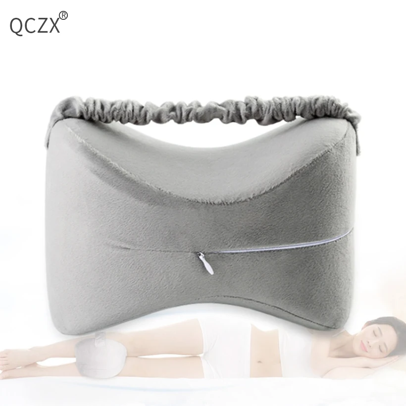 QCZX Knee Pillow Memory Foam Knee Pillow Back Pain, Leg Pain, Pregnancy, Hip and Joint Pain Memory Foam Leg Pillow D40 QCZX Knee Pillow Memory Foam Knee Pillow Back Pain, Leg Pain, Pregnancy, Hip and Joint Pain Memory Foam Leg Pillow D40
