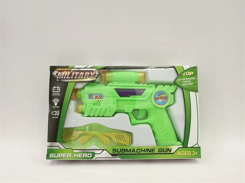 

New Style Children Electric Toy Gun Vibration Sound And Light Space Gun Model Pistol Electric Gun Toy Stall