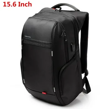 

Men Waterproof Nylon Laptop School Backpack USB Charge Computer Bag 15/17 Inch