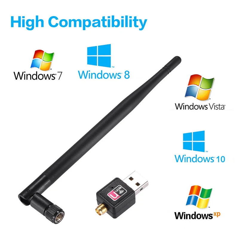 USB беспроводной Wifi адаптер 600/900 Мбит/с 802.11b/g/n USB Ethernet адаптер Сетевая карта Wi-Fi приемник для Windows Mac PC
