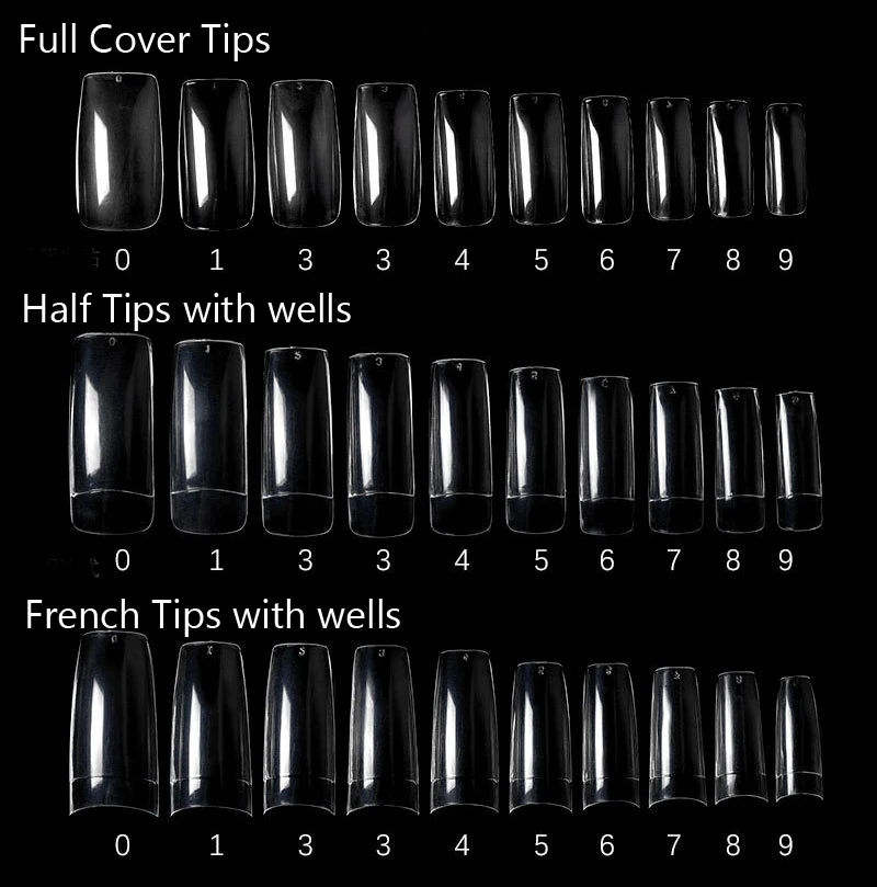 500pcs Transparent Half Tips French False Nail Art Tips Acrylic Full Cover Clear False Nail For Nail Display Art Manicure Tools False Nails Aliexpress 500pcs Transparent Half Tips French False Nail Art Tips Acrylic Full Cover Clear False Nail For Nail Display Art Manicure Tools False Nails Aliexpress